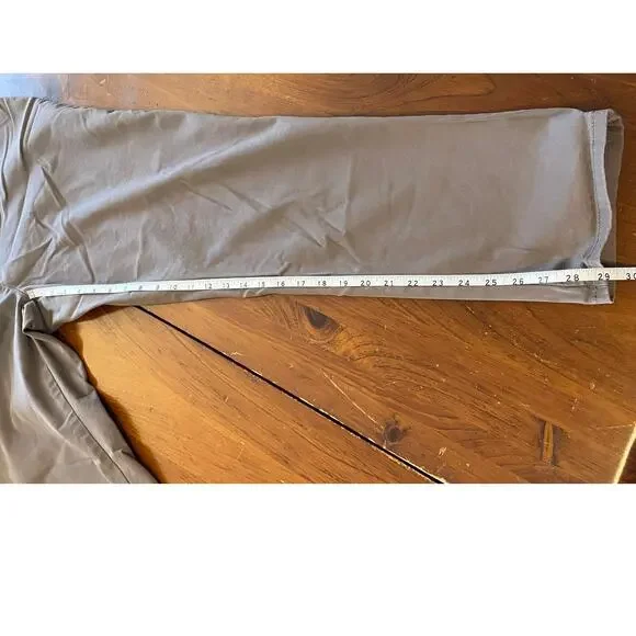 Chico's Womens Pants Size 2.5 (L/14) Stretch Cotton Rayon Spandex Brown - Picture 9 of 9